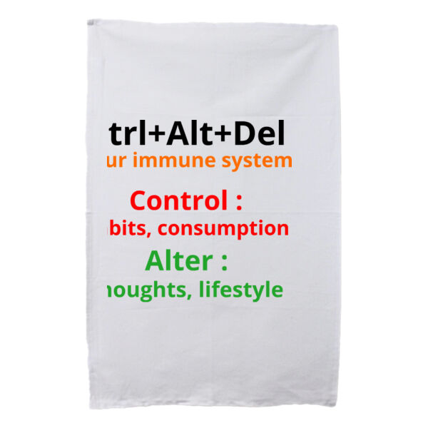 Ctrl+Alt+Del - Mens Basic Tee - Tea Towel Thumbnail